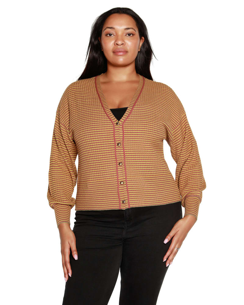 Plus size button front cardigan discount